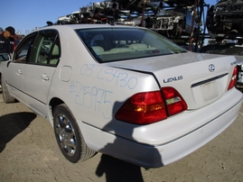 2003 LEXUS LS430 PEARL WHITE 4.3L AT 2WD Z15975